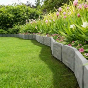 20-Piece Plastic Garden Fence